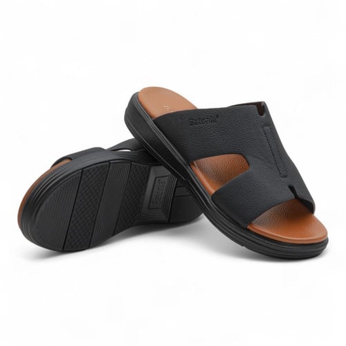 حذاء خليجي من باتونيا - اسود