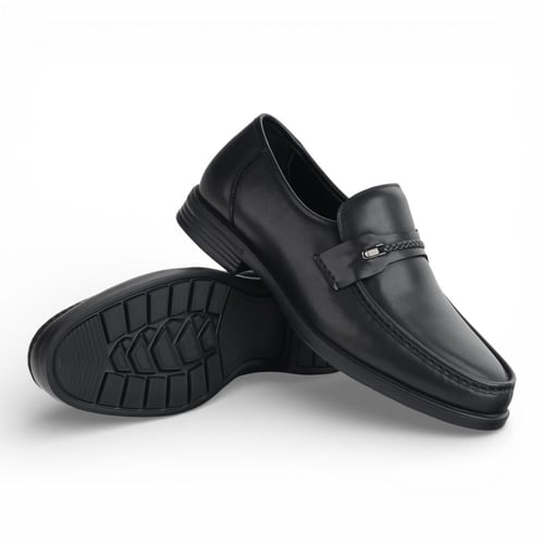 حذاء رسمي من باتونيا - أسود