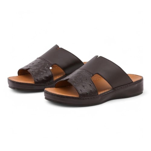 حذاء خليجي جلد طبيعي من باتونيا