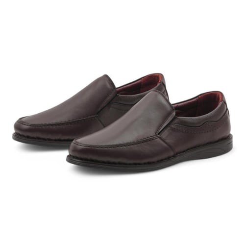 حذاء رسمي من باتونيا - بني غامق