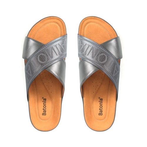 نعال رجالي من باتونيا - رمادي