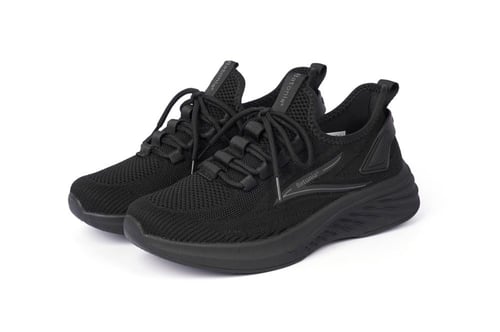 حذاء رياضي مقاسات كبيرة من باتونيا - اسود