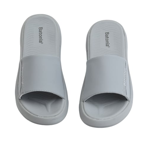 سليبر رجالي من باتونيا - رمادي فاتح