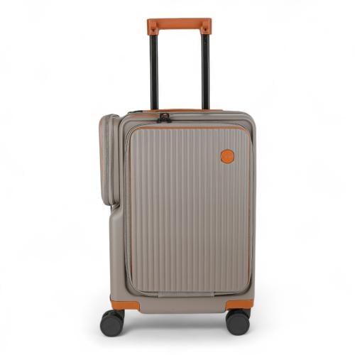 حقيبة سفر من باتونيا - رمادي فاتح