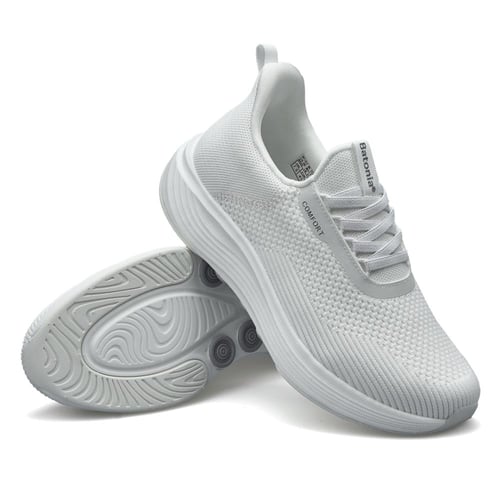 حذاء رجالي رياضي من باتونيا - ابيض