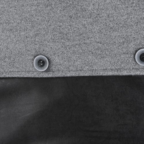 جاكيت رجالي طويل من باتونيا - رصاصي فاتح