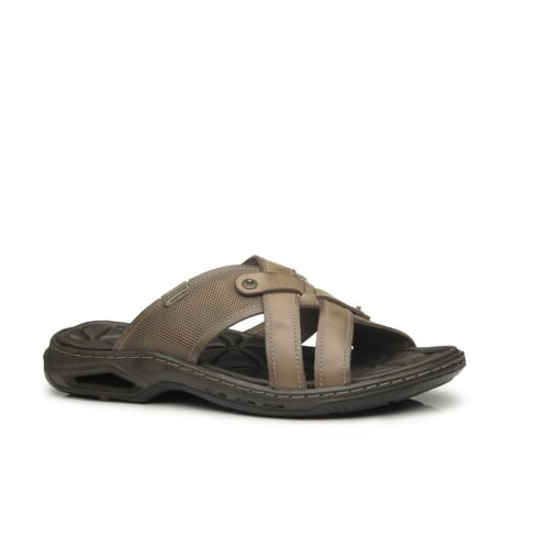 نعال كاجوال بيج رجالي سادة مفتوح من الأمام