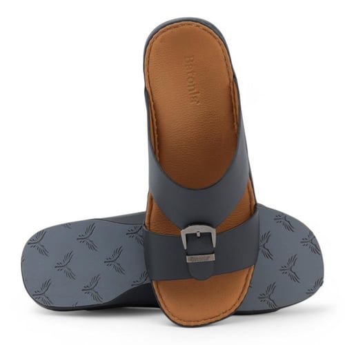 حذاء خليجي جلد طبيعي من باتونيا