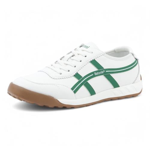 حذاء رياضي من باتونيا - أبيض و أخضر