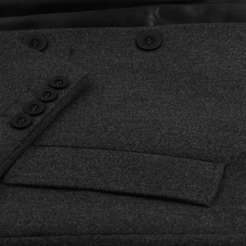 جاكيت رجالي طويل من باتونيا - رصاصي غامق