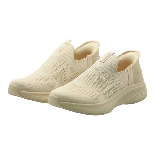 حذاء رياضي مخرم - بيج