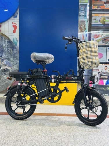 دراجة كهربائية مقاس 16 كفر جبلي