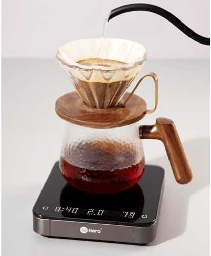 ميزان قهوة ذكي من هيرو