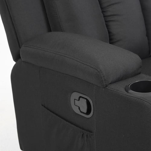 كرسي إسترخاء - أسود