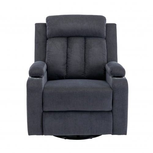 كرسي إسترخاء - رمادي غامق