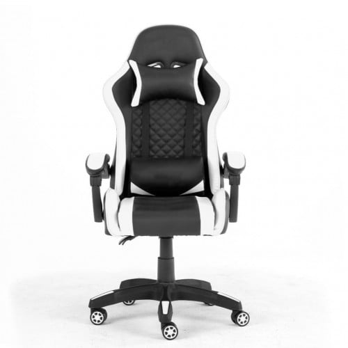 كرسي قيمنق - لون أبيض