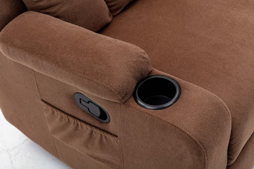 كرسي إسترخاء - بني