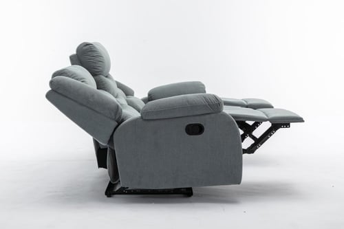 طقم كراسي إسترخاء - 6 أشخاص لون رصاصي