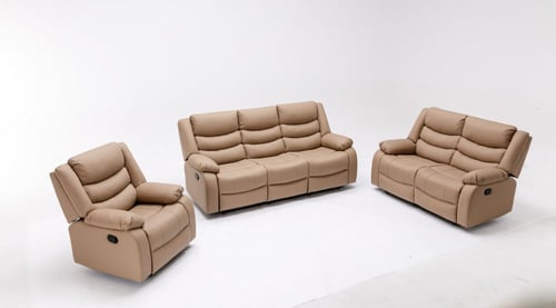 طقم كراسي إسترخاء - 6 أشخاص لون رصاصي