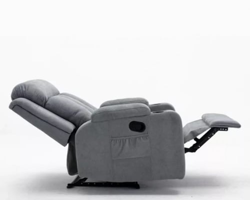 كرسي إسترخاء - رمادي