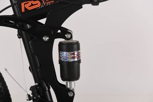 دراجة رياضية قابلة للطي مقاس كبير 26 - لون أسود كف...