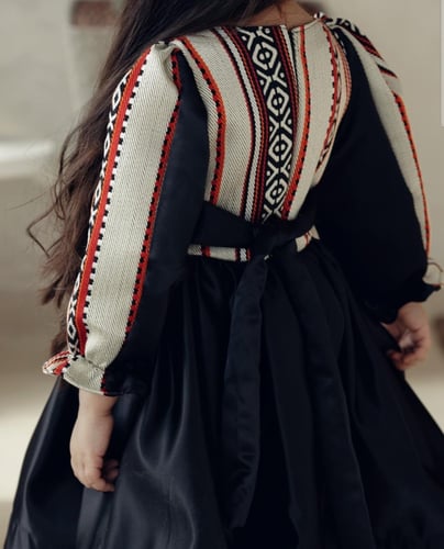 فستان السدو الاسود