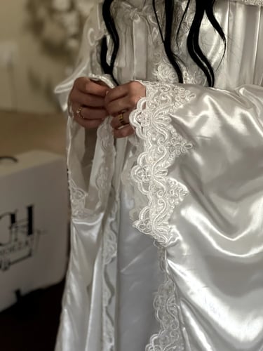 عباية عروس دنتل