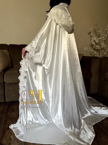عباية عروس دنتل