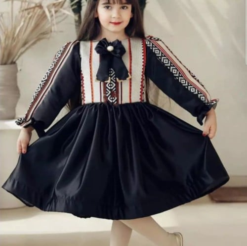 فستان السدو الاسود