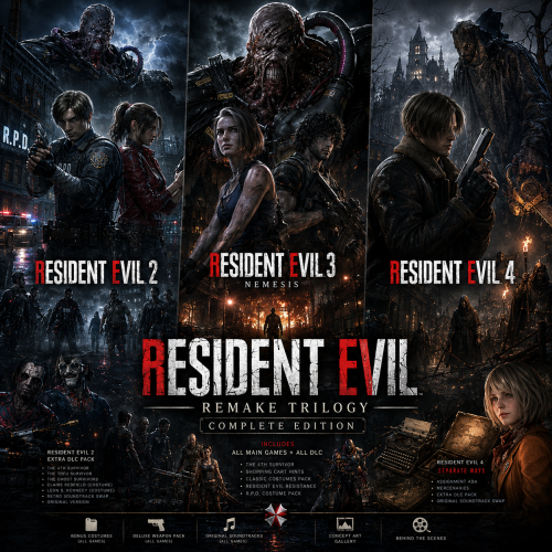 ثلاثية رزدنت ايفل ريميك - Resident Evil Remake Tri...