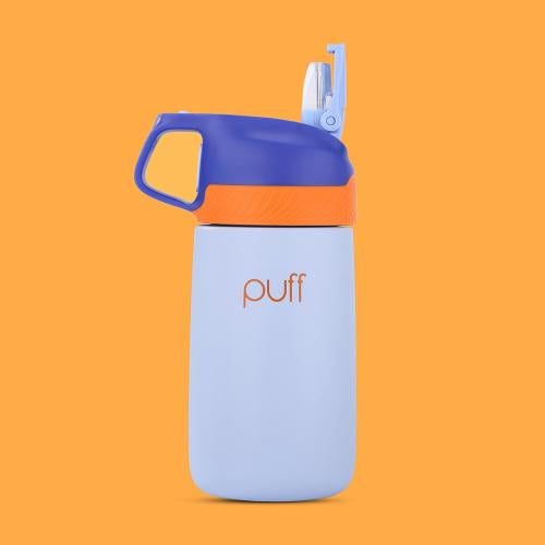 حافظة بف فليبي لون بلو لاغون مطفي - 350 مل PUFF