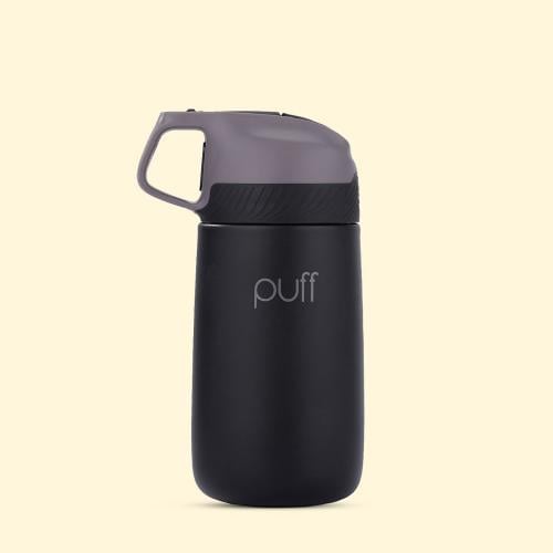 حافظة بف فليبي لون غرافيتي مطفي - 350 مل PUFF