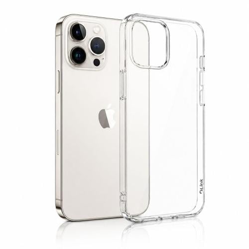 كفر Link Slim شفاف بأزرار – iPhone 15 Pro Max