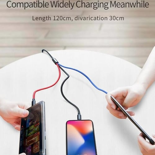 سلك شاحن متعدد قماش mx