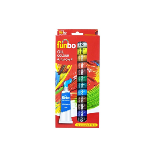 ألوان زيتية عصار 12 لون 12 مل فامبو