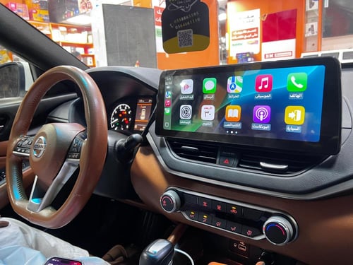 شاشه نيسان التيما 2019 الا 2024 12انش