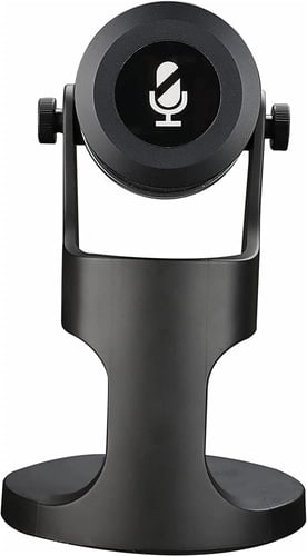 مايكروفون تويستد مايندز أسود باضاءة ار جي بي