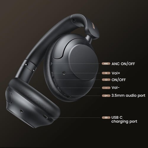 سماعة يو جرين هاي تون ماكس 5 عازلة للضوضاء - أبيض