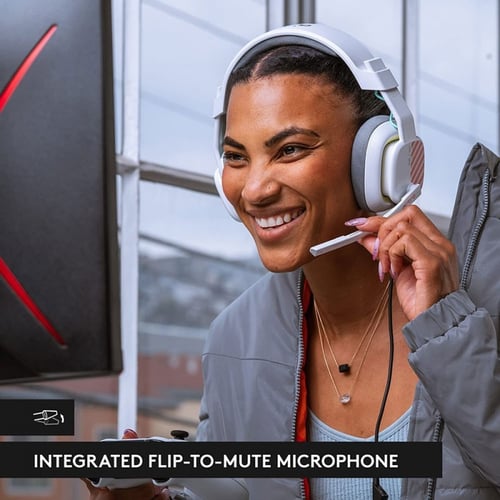 سماعة أسترو ايه 10 أبيض السلكية بلايستيشن الاصدار...