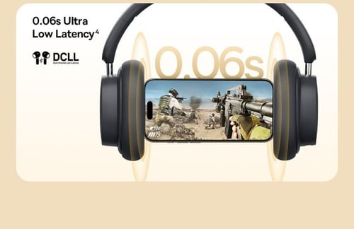 سماعة بيسوس Bowie D05 لاسلكية بلوتوث - رصاصي