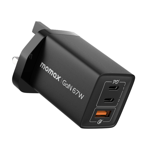 شاحن موماكس جداري 67 واط مخرجين PD ومخرج يو اس بي...