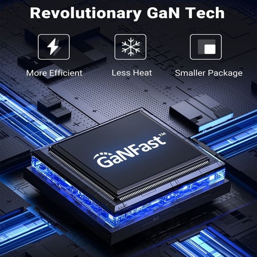 شاحن يو جرين جداري 140 واط مدخلين بتقنية PD ومدخل...