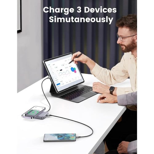 بطارية مغناطيسية يوجرين مع ستاند بسعة 10000 ملي ام...