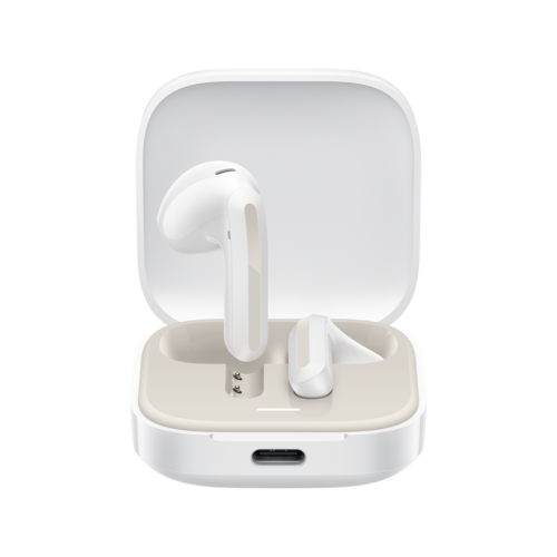 سماعة أذن شاومي ريدمي لاسلكية بودز 6 أكتيف - أبيض