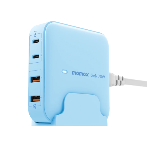 شاحن موماكس ون بلق جداري 70 واط مخرجين PD ومخرجين...