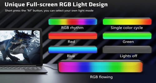 سماعة سبيكر ساوند بار تويستد مايندز ار جي بي اللاس...