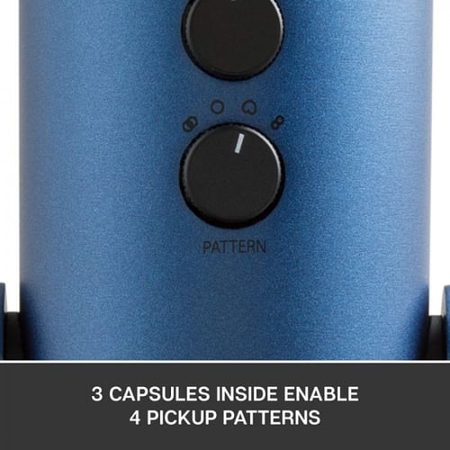 مايكروفون بلو يتي أزرق