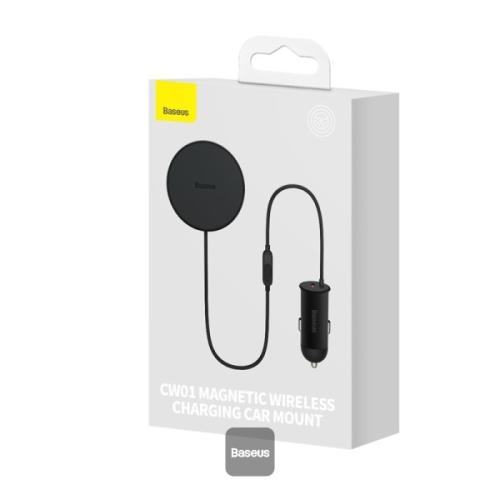 Baseus CW01 حامل شحن لاسلكي مغناطيسي للسيارة 40 وا...