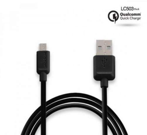 كيبل وبو Micro USB مايكرو يو اس بي lc 503 - سلك -...