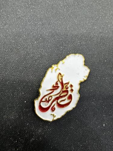 ملصق خريطة قطر ( قطر )